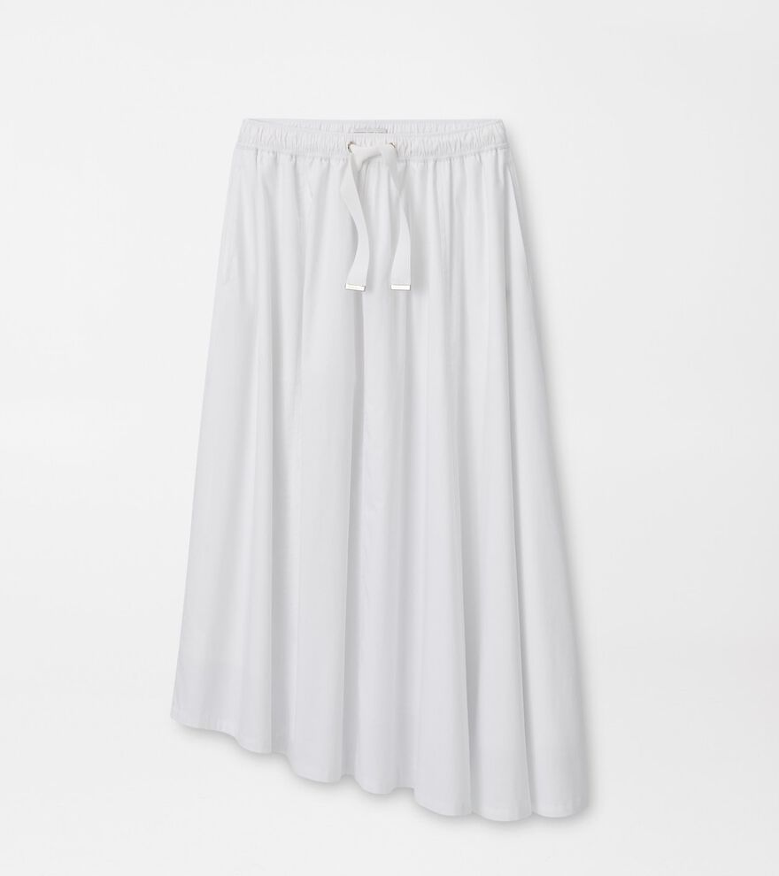 Sylvia Stretch Twill Midi Skirt image number 1