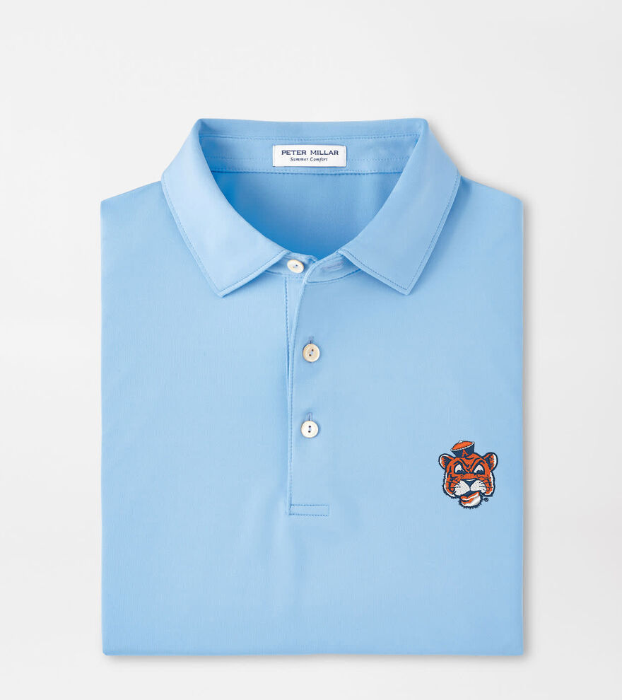 Auburn Vault Solid Performance Jersey Polo