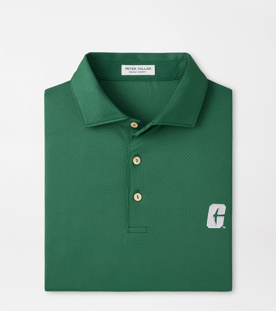 UNC Charlotte Hugo Performance Jersey Polo image number 1