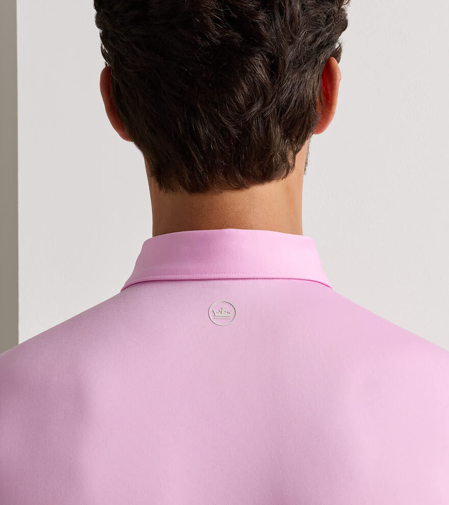 Solid Performance Jersey Polo image number 4
