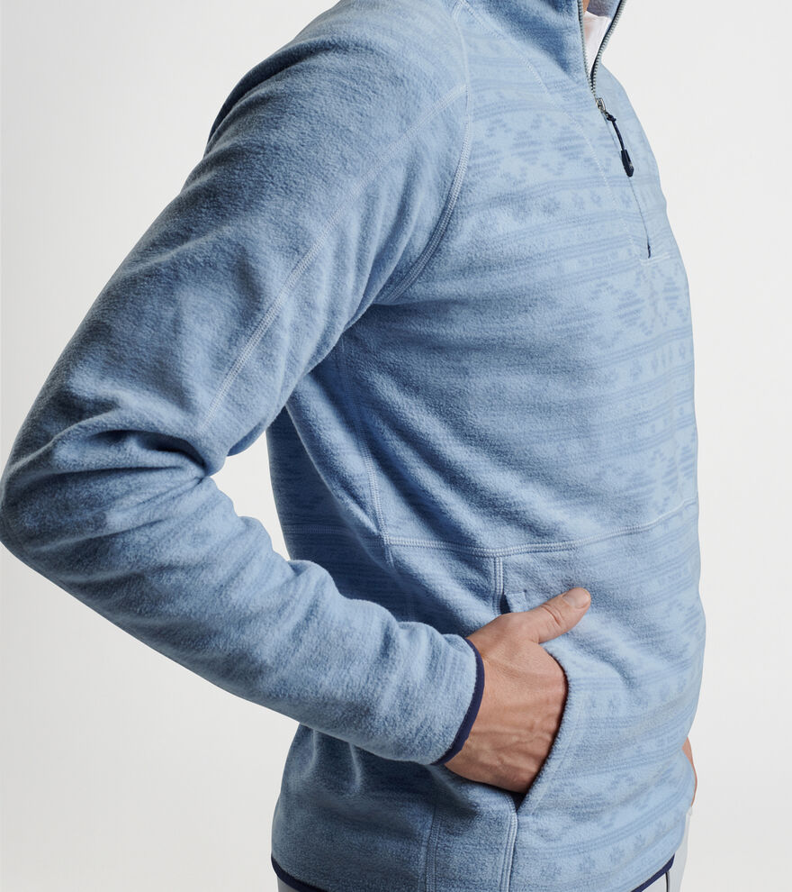 Thermal Flow Sedona Geo Micro Fleece Half-Zip image number 4