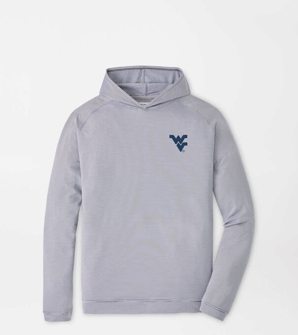 West Virginia Pine Sugar Stripe Performance Hoodie