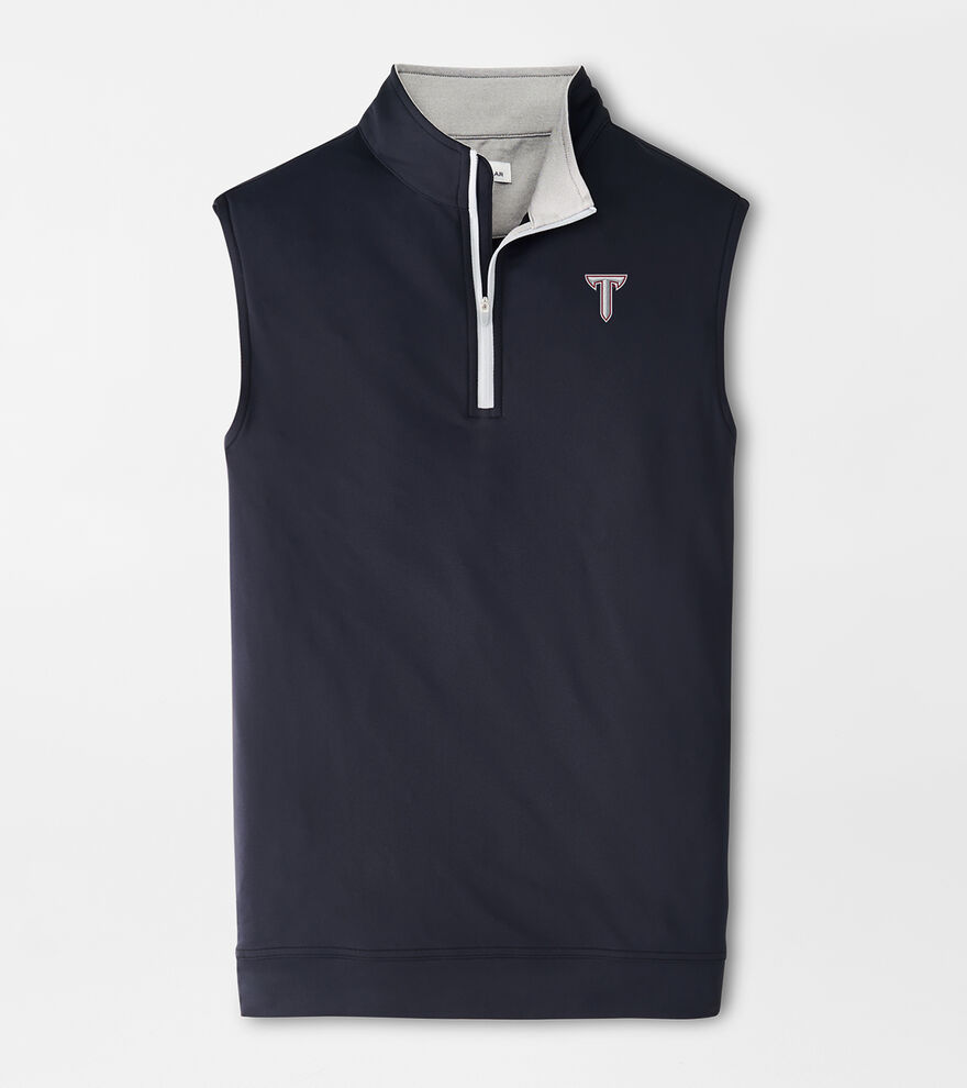 Troy University Galway Quarter-Zip Vest image number 1
