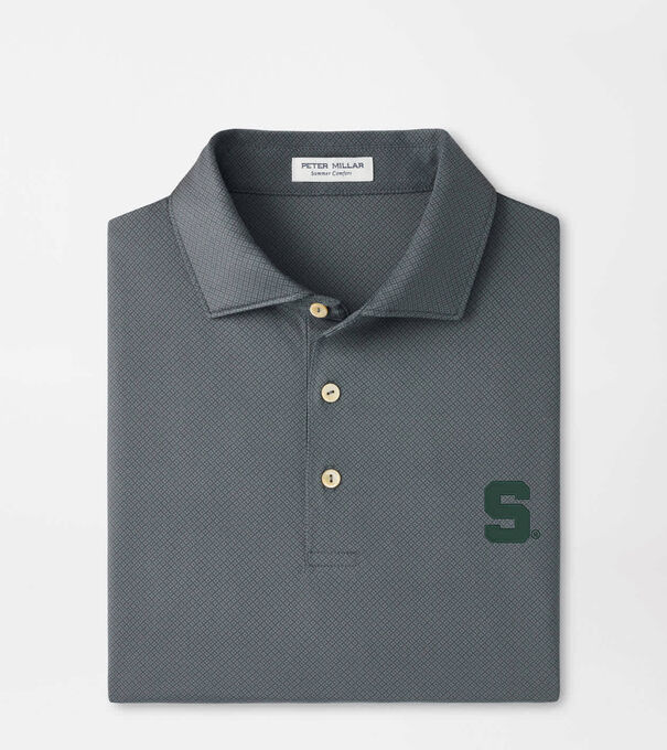 Michigan State Hugo Performance Jersey Polo