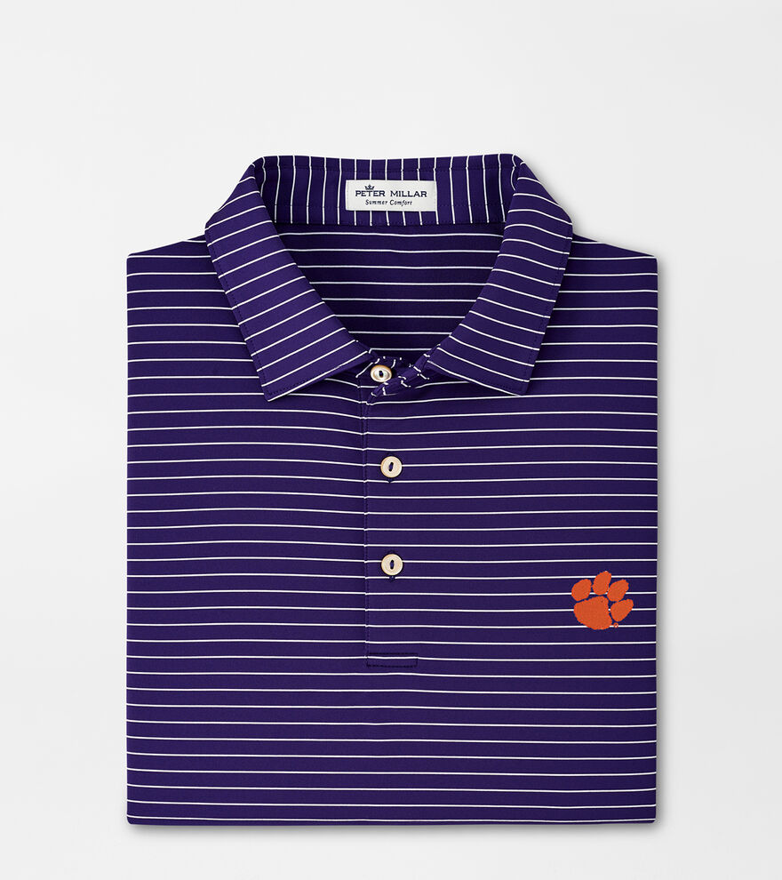 Clemson Crafty Performance Jersey Polo image number 1