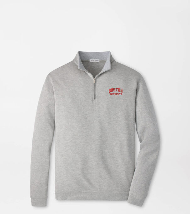 Boston University Crown Comfort Quarter-Zip Pullover