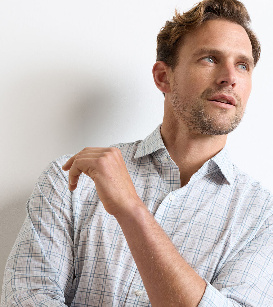 Pietro Italian Poplin Sport Shirt image number 4