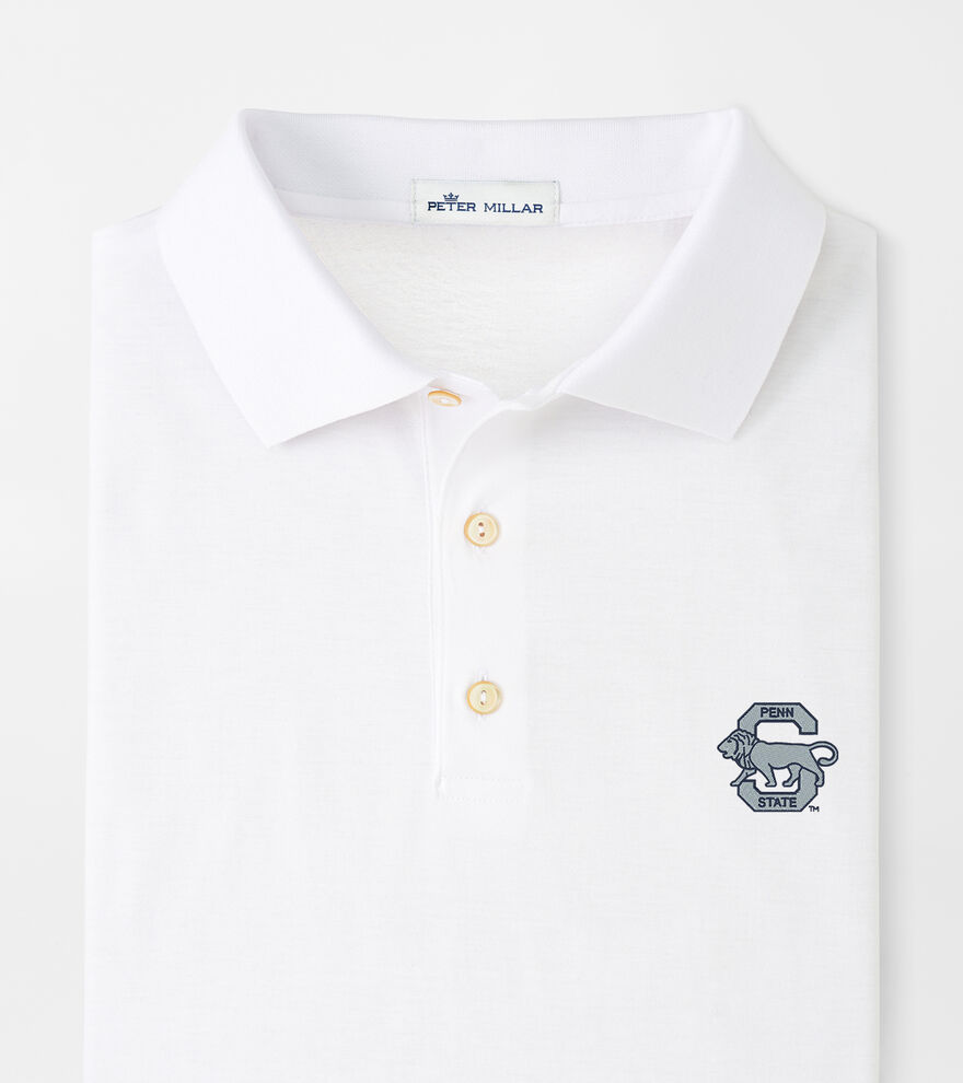Penn State Vault Solid Cotton Polo