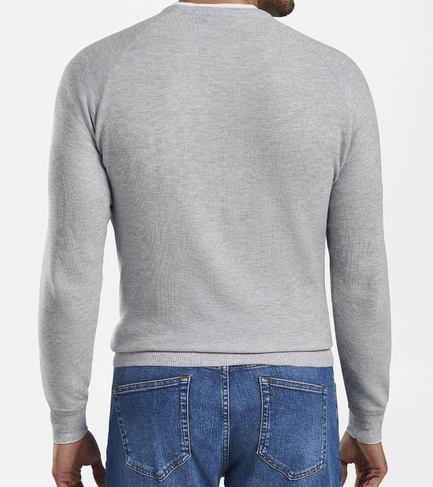 Crown Soft Honeycomb Crewneck Sweater - Alternate Image 2