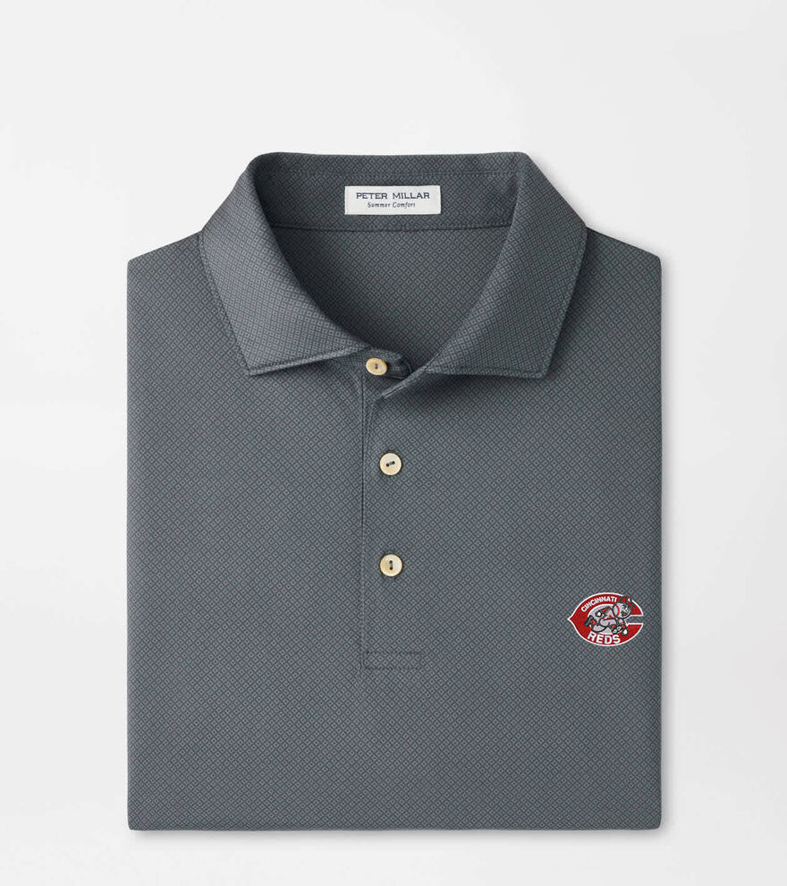 Cooperstown Cincinnati Reds Hugo Performance Jersey Polo