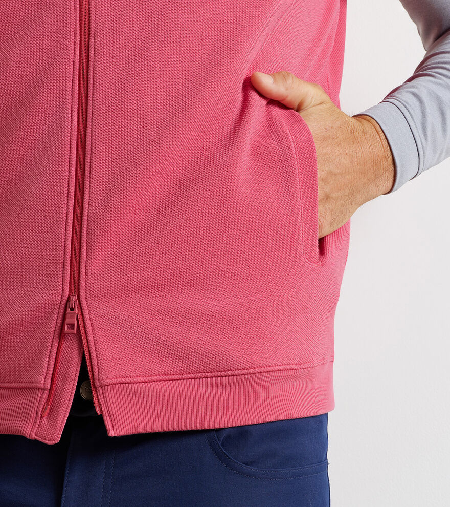 Cradle Piqu&eacute; Performance Full-Zip Vest image number 5