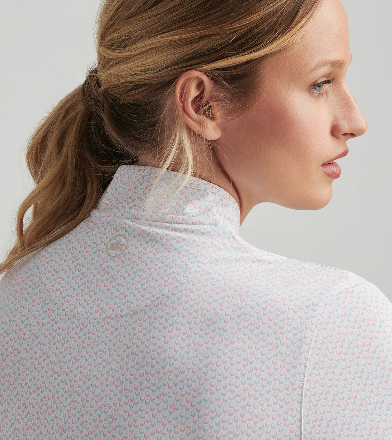 Sangria Lightweight Zip Sun Shirt | Women's Tops | Peter Millar