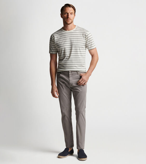 Colt Short-Sleeve Striped Crew