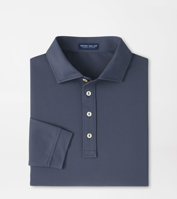 Soul Long-Sleeve Performance Mesh Polo