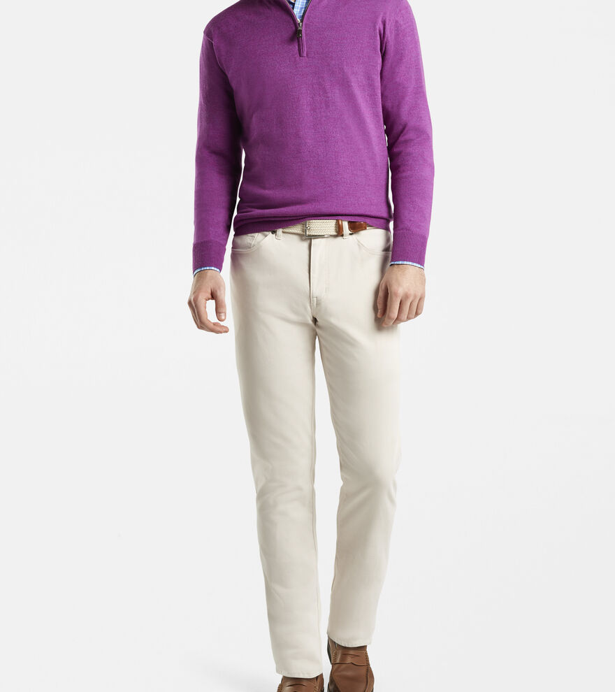 Crown Soft Merino-Silk Quarter-Zip image number 4