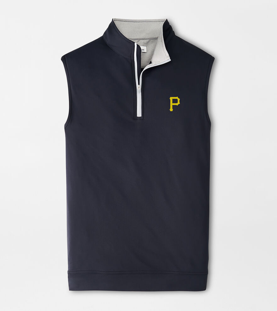 Pittsburgh Pirates Galway Performance Quarter-Zip Vest image number 1