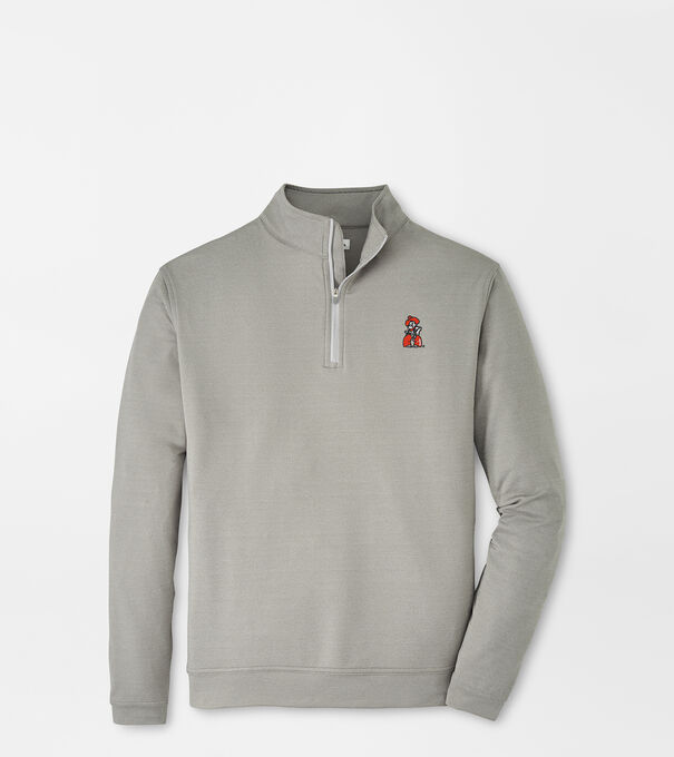 Oklahoma State Pistol Pete Perth Mélange Performance Quarter-Zip