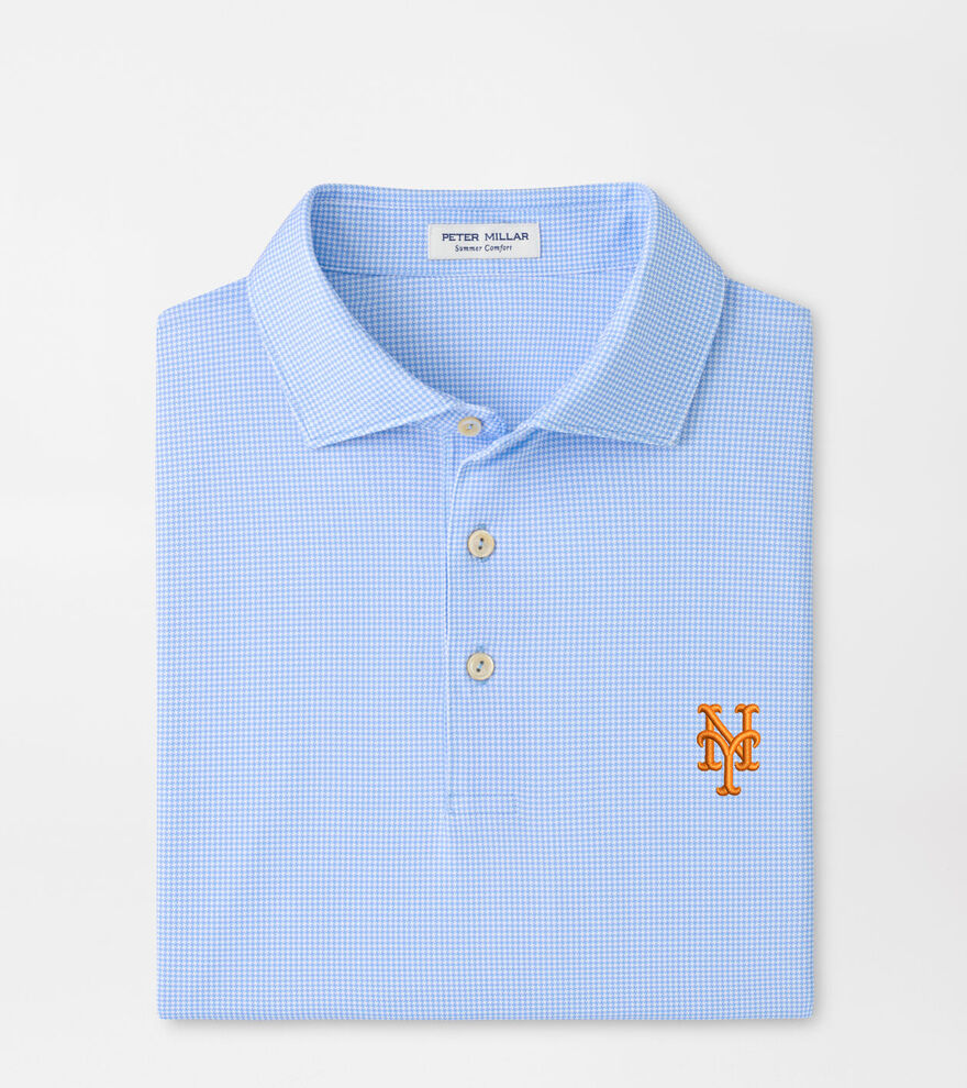 New York Mets Border Performance Jersey Polo image number 1