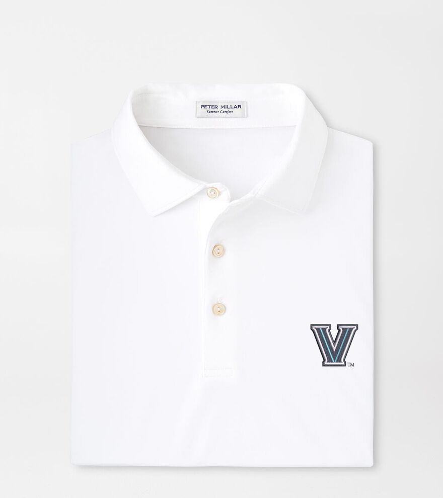 Villanova Solid Performance Jersey Polo