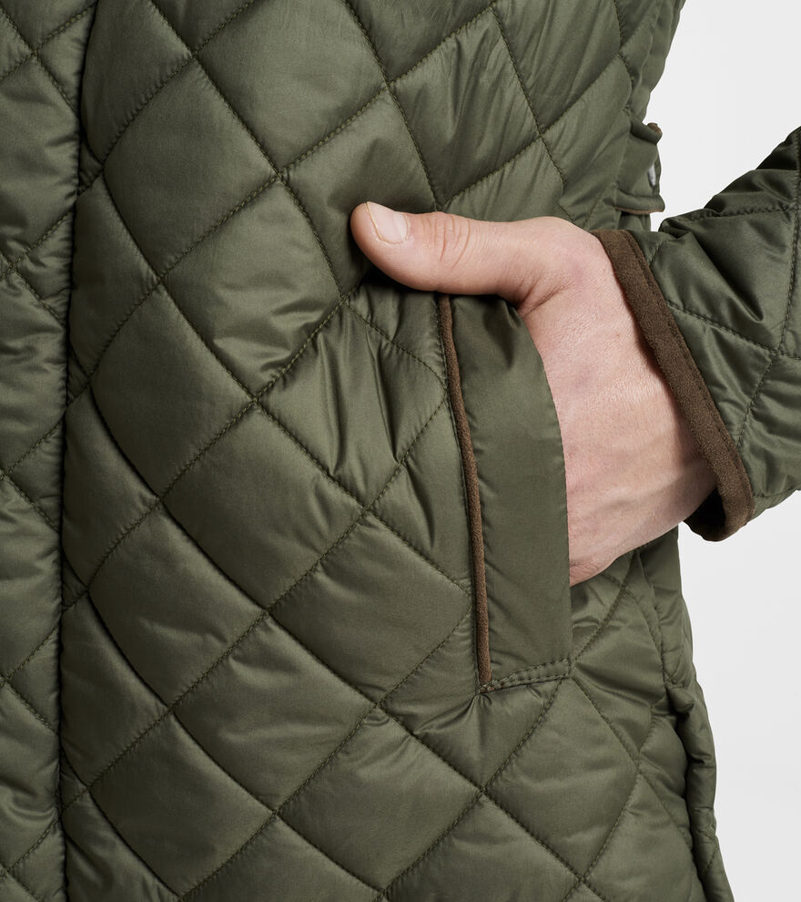 Suffolk Quilted Travel Coat image number 6