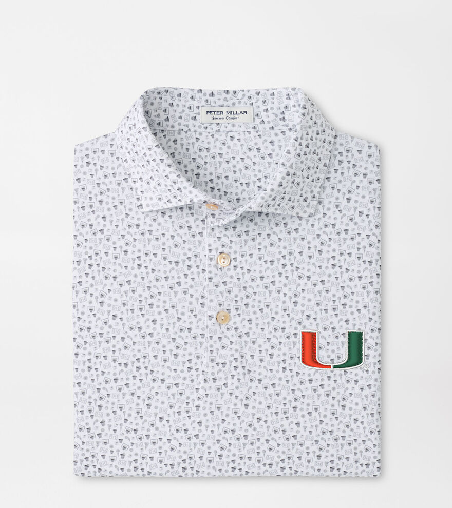 Miami Buzzer Beater Performance Jersey Polo image number 1