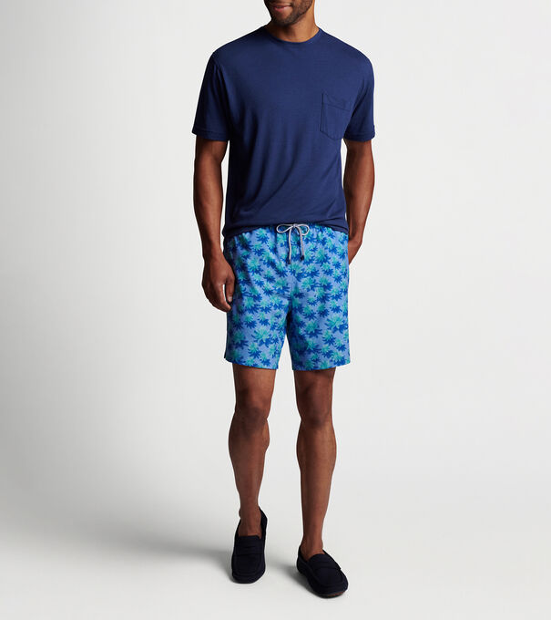 Aerial Palms Swim Trunk