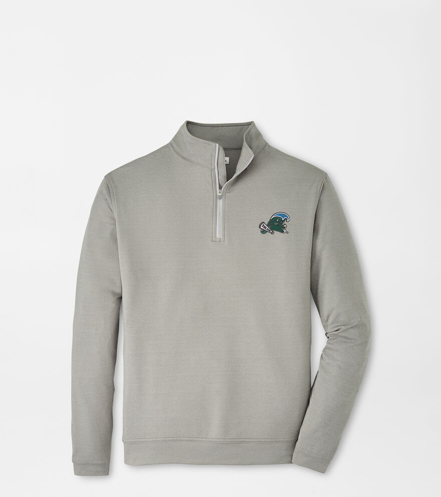 Tulane Green Wave Perth Mélange Performance QuarterZip Men's Gameday