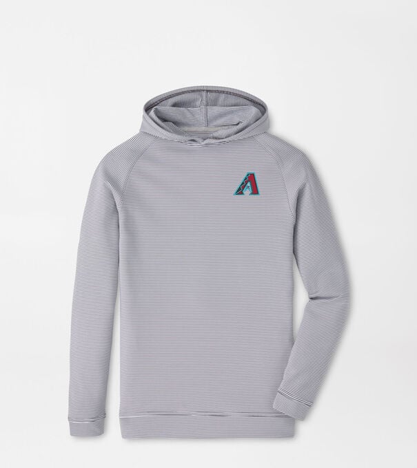 Arizona Diamondbacks Pine Youth Sugar Stripe Performance Hoodie