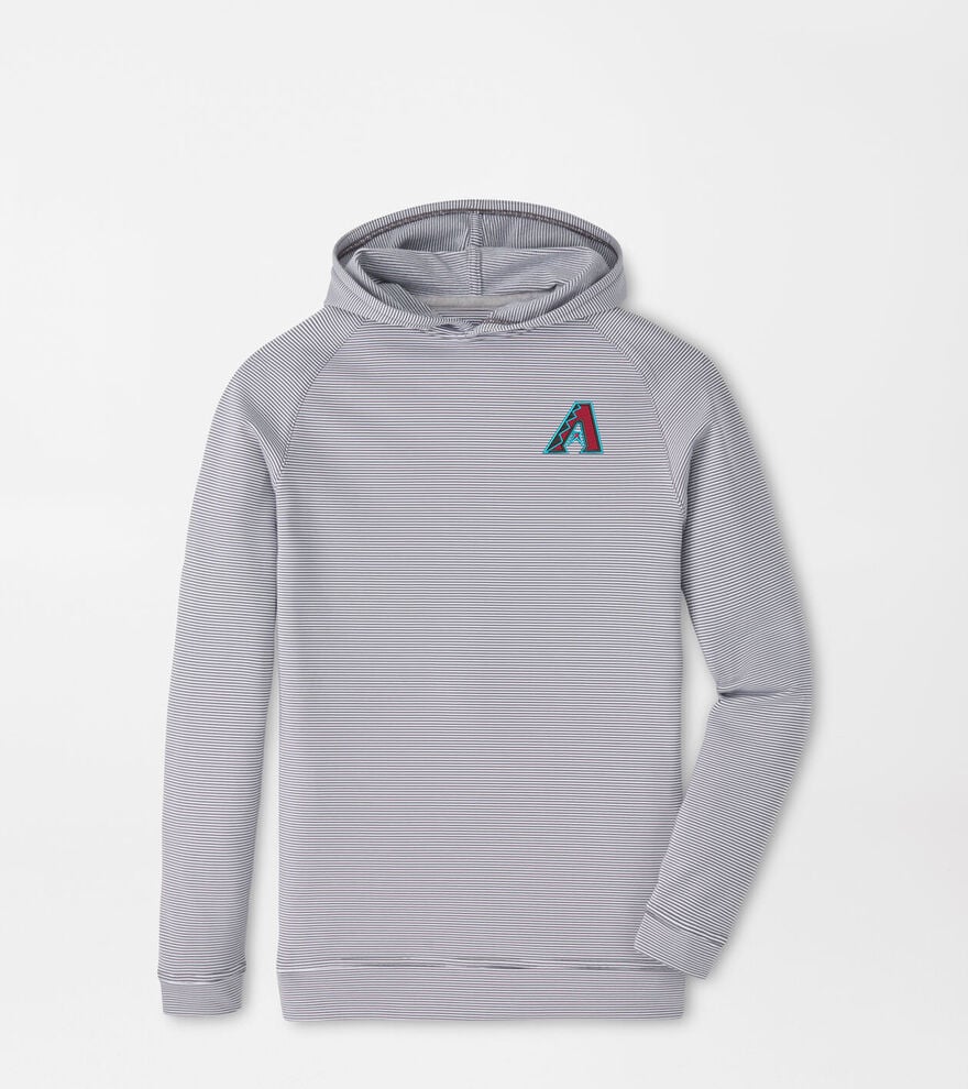 Arizona Diamondbacks Pine Youth Sugar Stripe Performance Hoodie image number 1