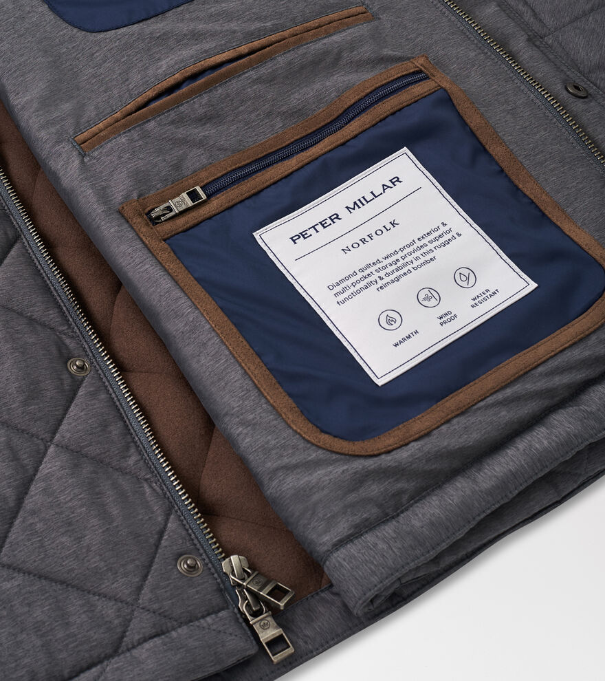 Norfolk Quilted Bomber image number 6