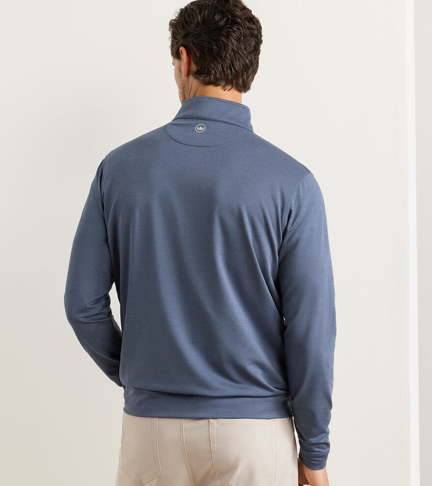 Perth M&eacute;lange Performance Quarter-Zip image number 3