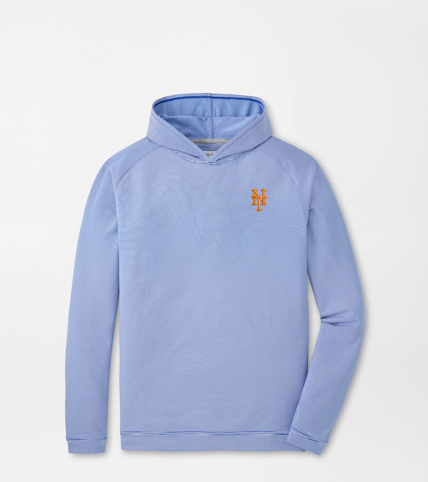 New York Mets Pine Sugar Stripe Performance Hoodie image number 1