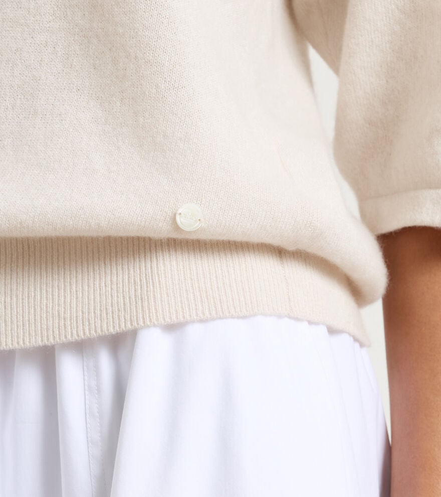 Summer Cashmere Short Sleeve Sweater image number 4