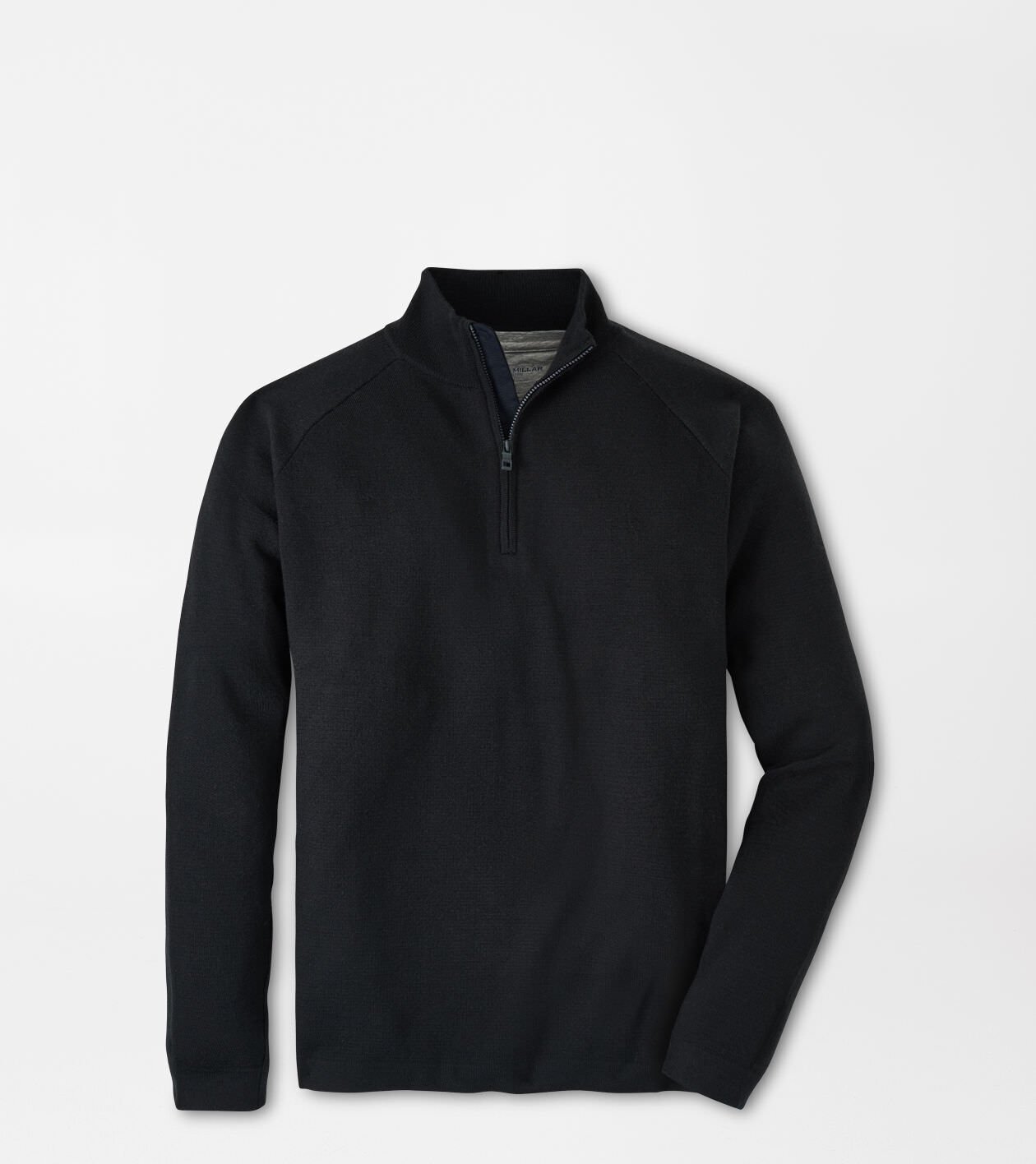 Peter Millar Men s Holmes Quarter Zip Sweater Color Iron Size S