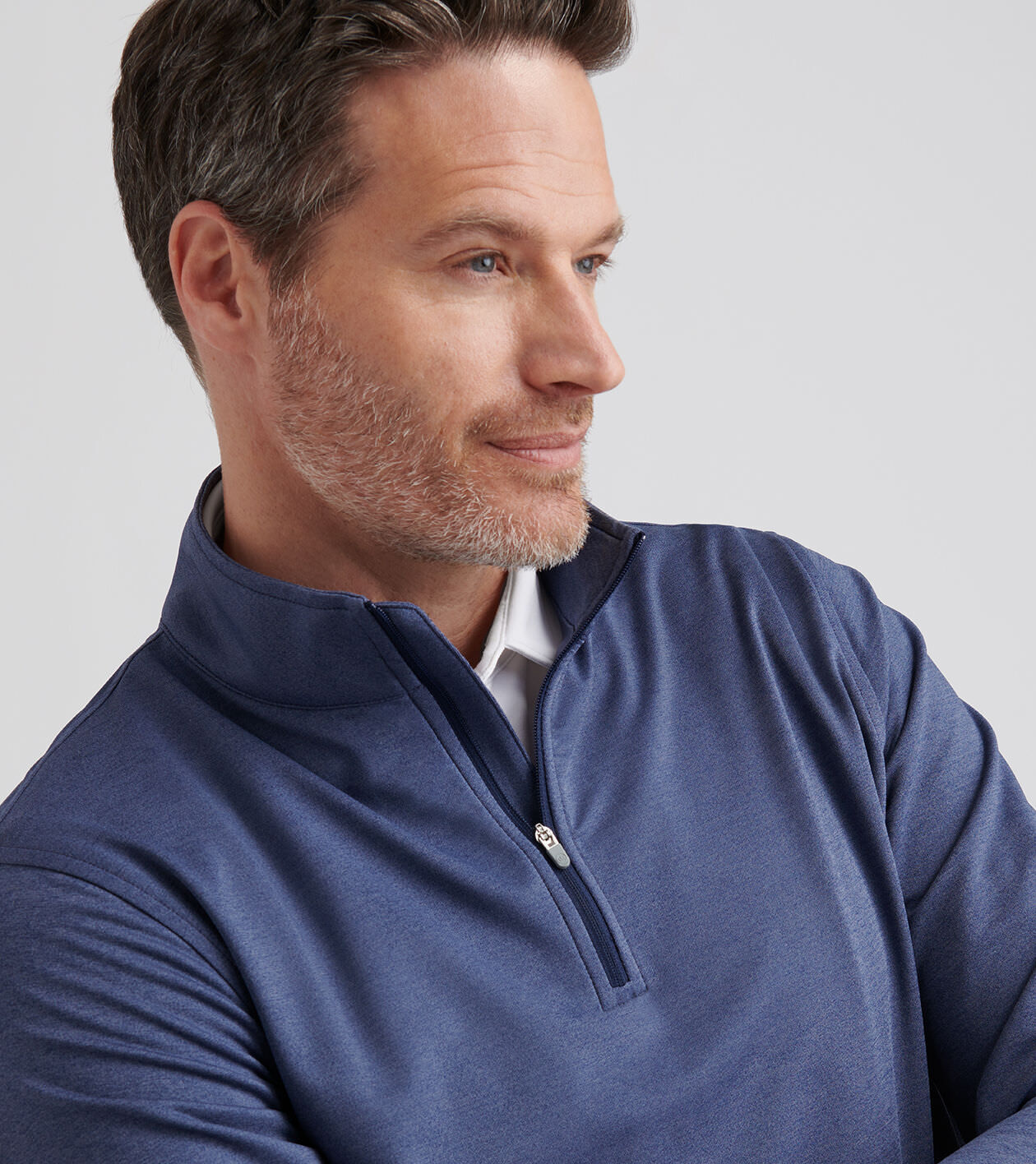 【MALBONGOLF】Bentil Fleece Half Zip T-shirt /追跡付 125th U.S. Open Perth Melange Performance Quarter Zip | U.S.
