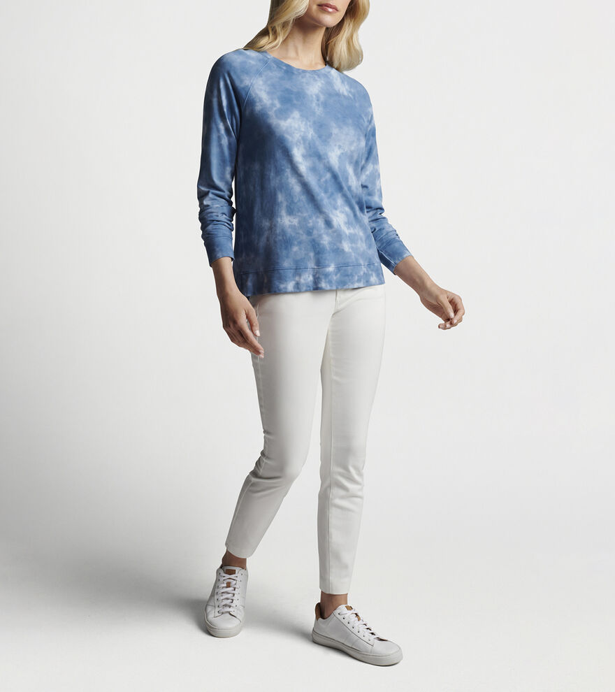 Lava Wash Tie-Dye Jersey Crew image number 2