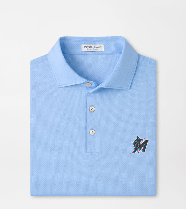 Miami Marlins Hugo Performance Jersey Polo