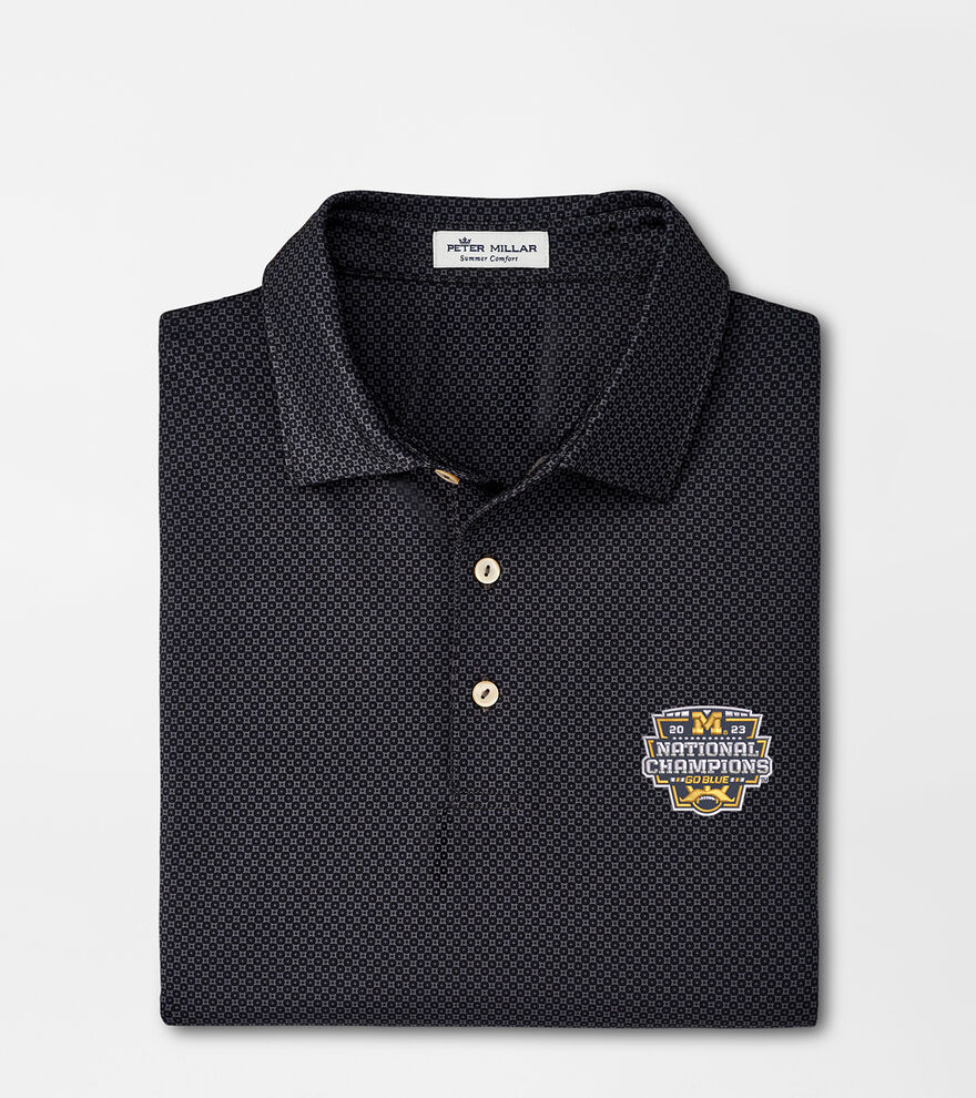 Michigan National Champion Dolly Performance Jersey Polo image number 1