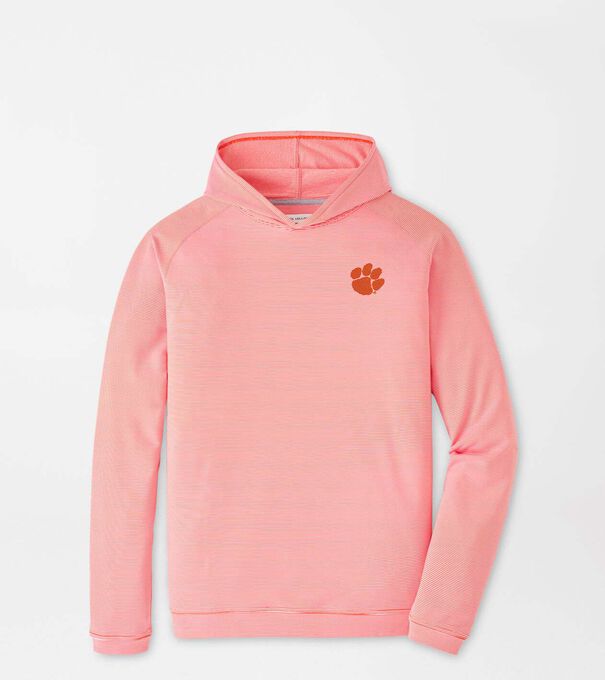 Clemson Pine Sugar Stripe Performance Hoodie