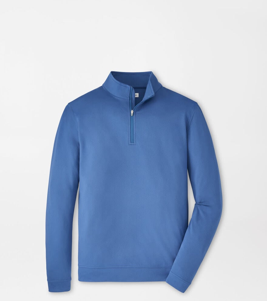 Perth Cross-Hatch Performance Quarter-Zip image number 1