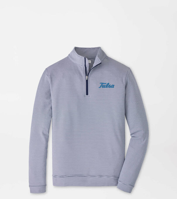 Tulsa Perth Sugar Stripe Performance Quarter-Zip