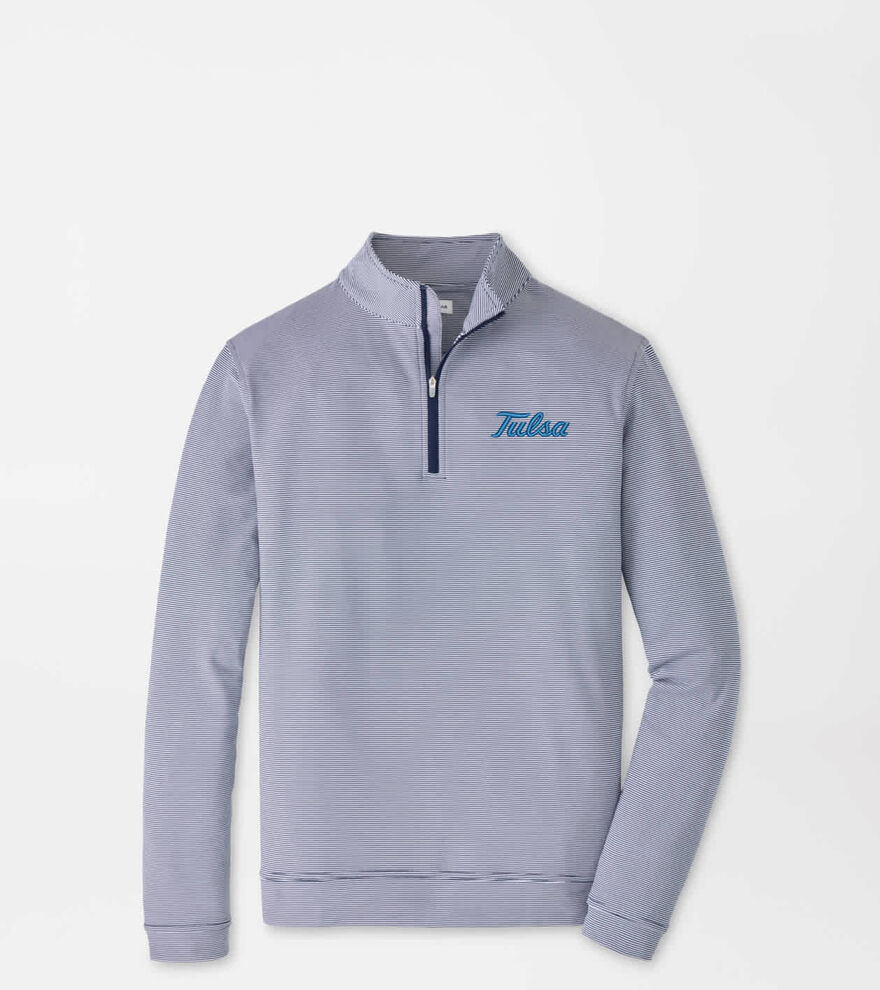Tulsa Perth Sugar Stripe Performance Quarter-Zip