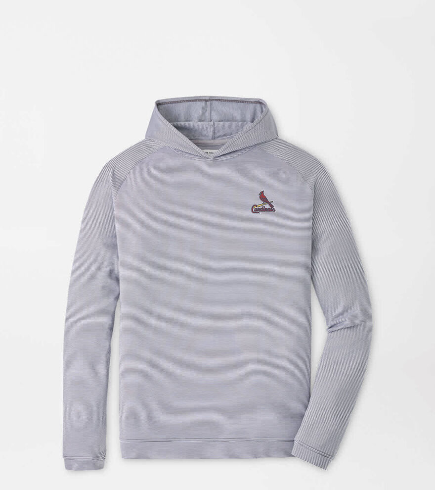 Cooperstown St. Louis Cardinals Pine Sugar Stripe Performance Hoodie
