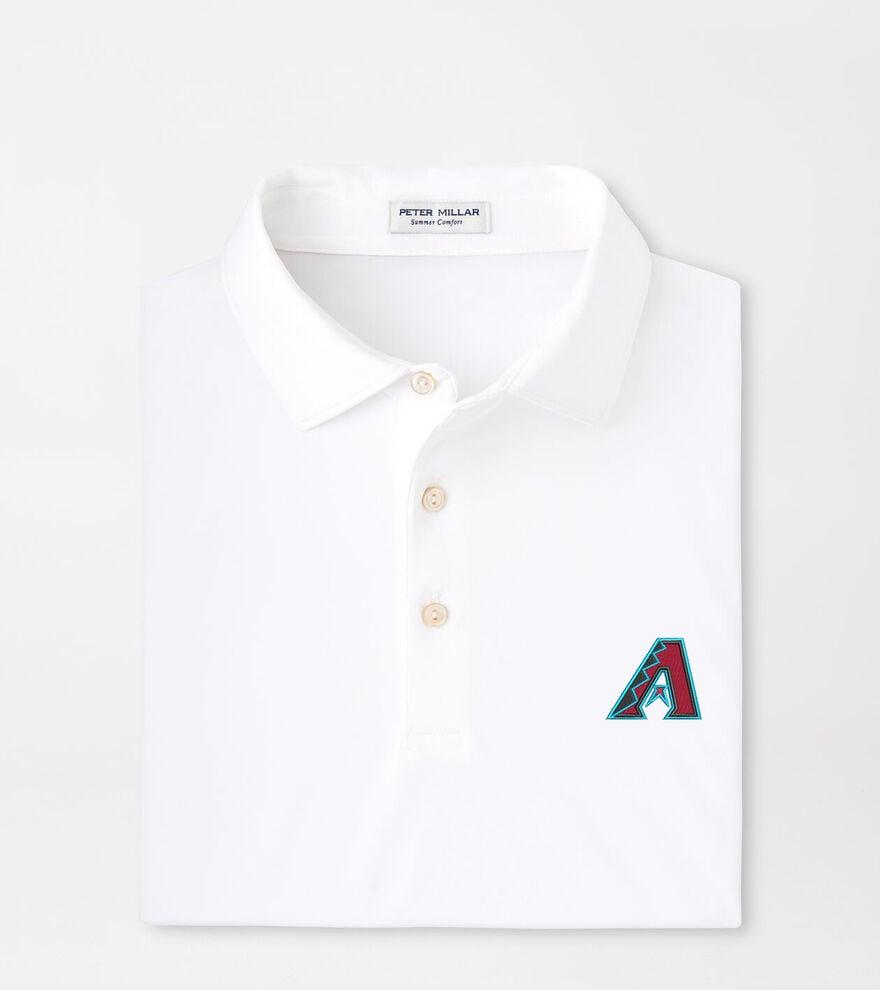 Arizona Diamondbacks Solid Performance Jersey Polo image number 1