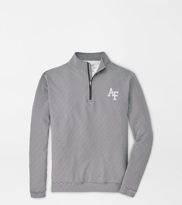 Air Force Academy Perth Sugar Stripe Performance Quarter-Zip