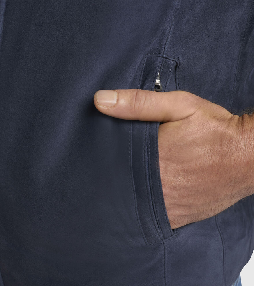 Chateau Sky Reversible Suede Vest image number 5