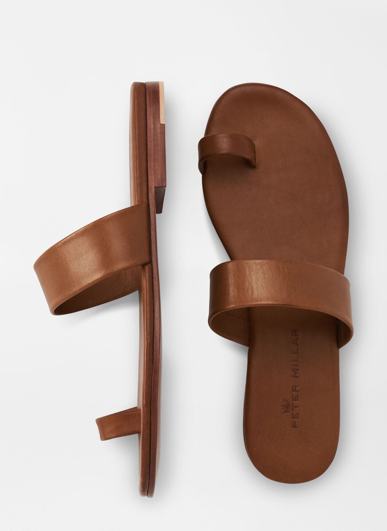 minimalist leather sandals