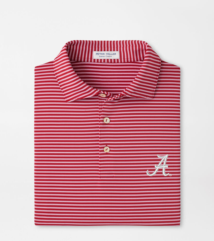 Alabama Tiebreaker Performance Jersey Stripe Polo image number 1
