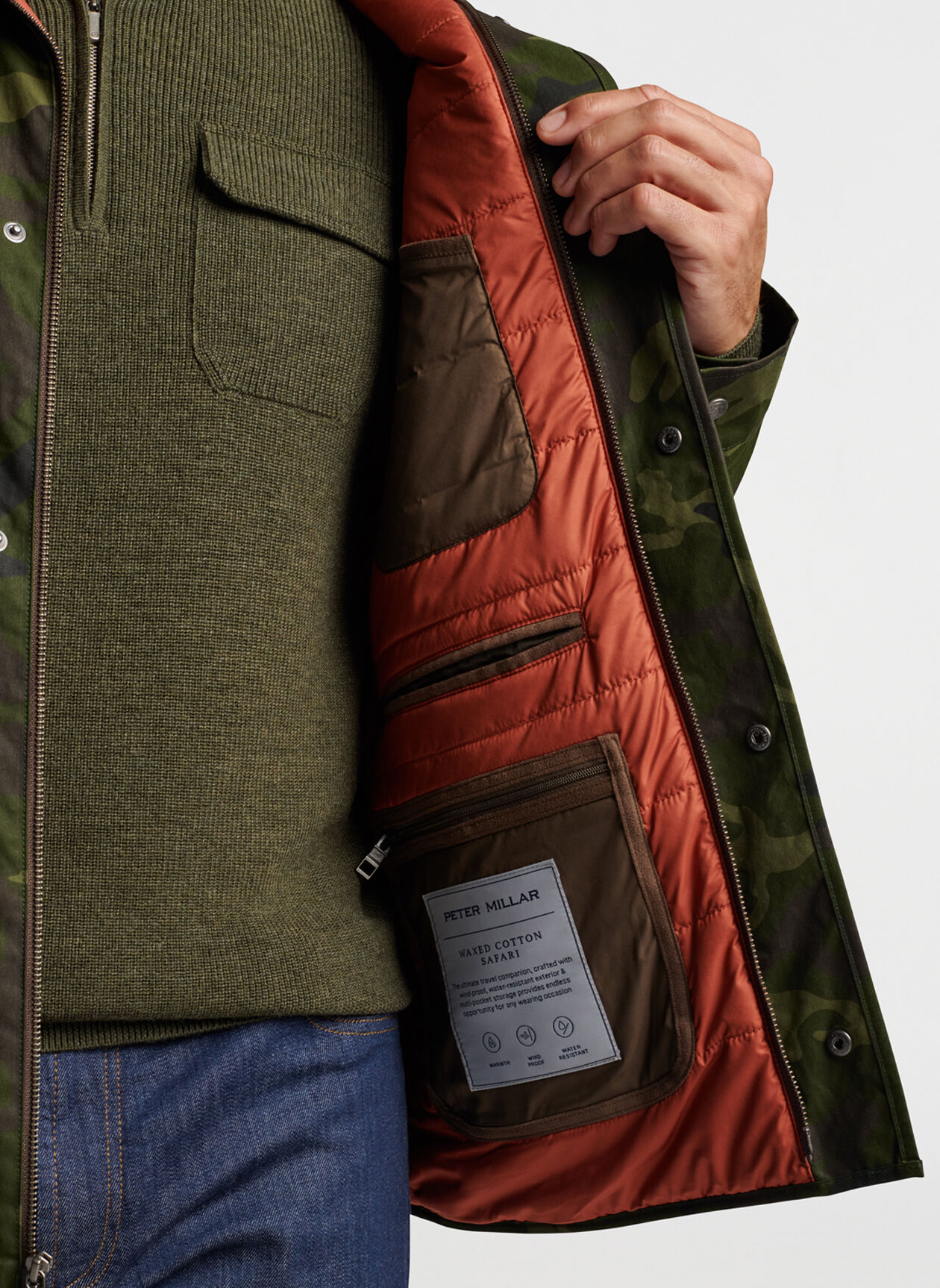 peter millar leather jacket