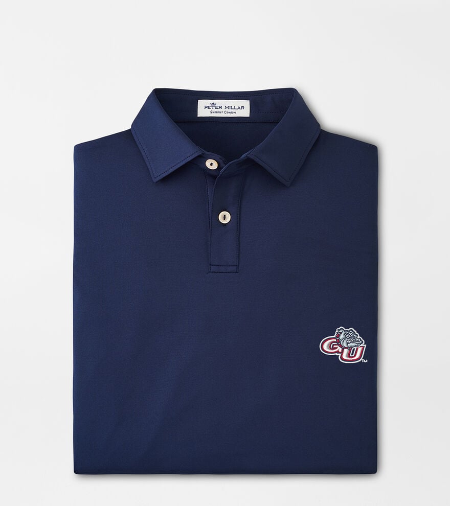 Gonzaga Youth Solid Performance Jersey Polo image number 1